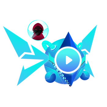 Personaje Ethereum de Coins Invaders