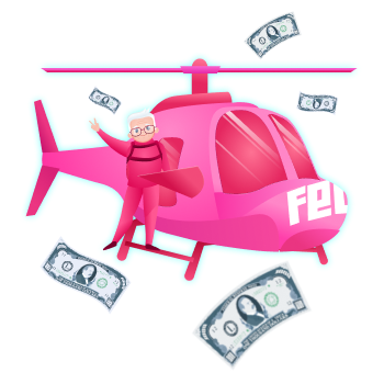 Personaje Fed de Coins Invaders